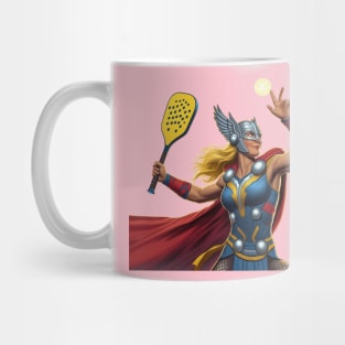 Thor Viking Girl Pickleball Mug